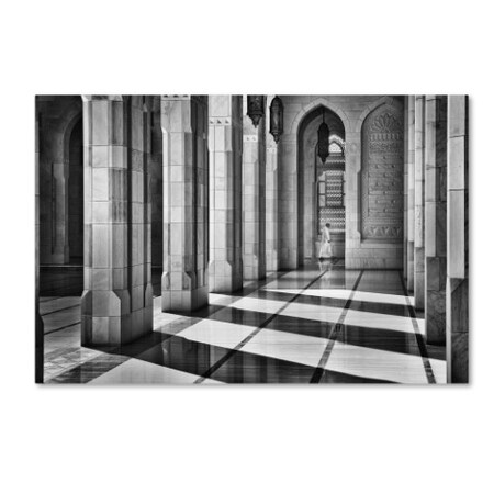 Trademark Fine Art Izidor Gasperlin 'Shadows In The Mosque' Canvas Art, 30x47 1X02798-C3047GG